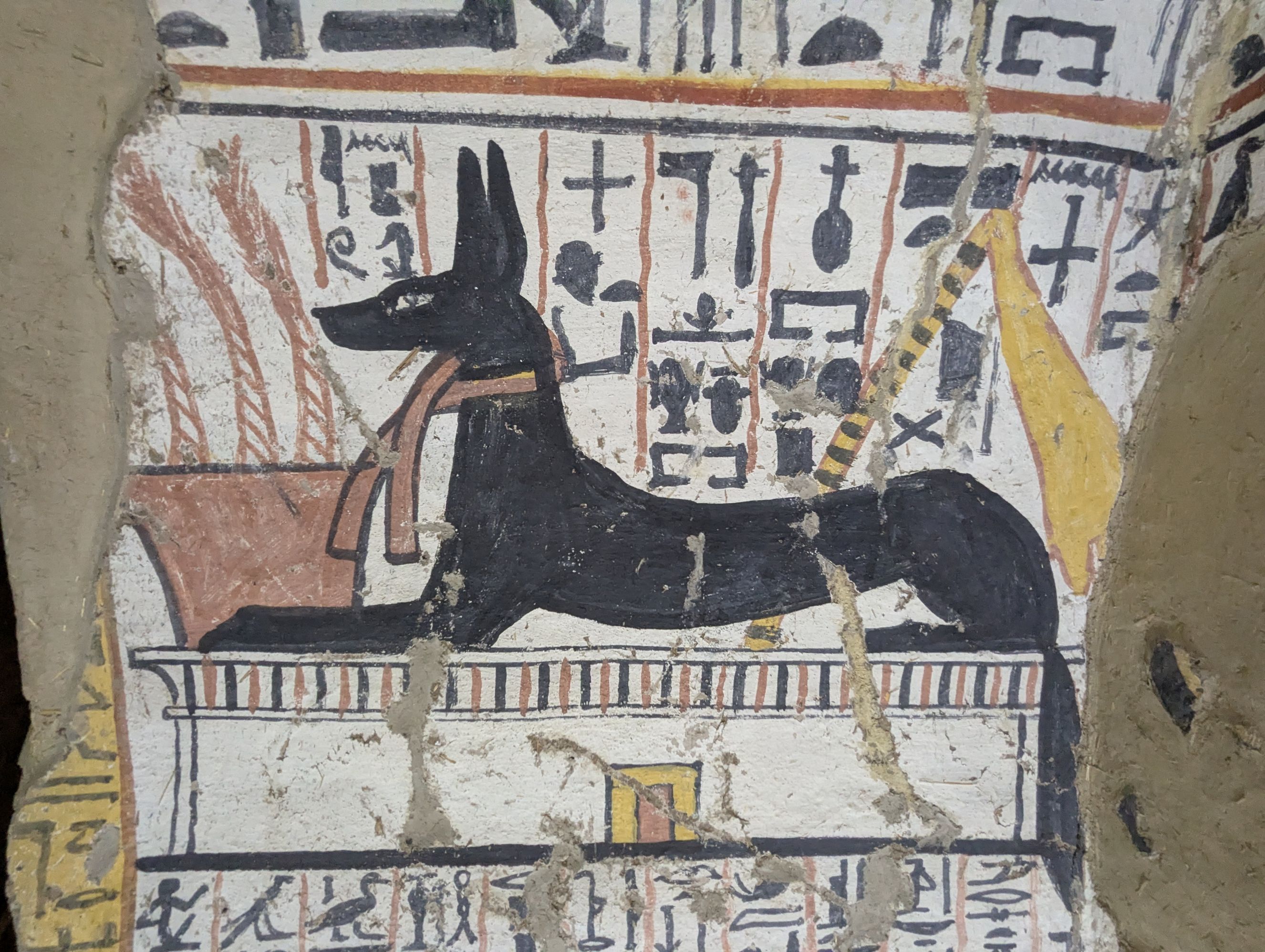 Tomb Painting at Deir el Medina in Luxor